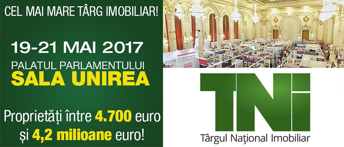 Vineri, 19 mai, începe târgul imobiliar al primăverii