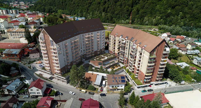 Green Future Sinaia - cel mai nou ansamblu rezidențial finalizat de pe Valea Prahovei