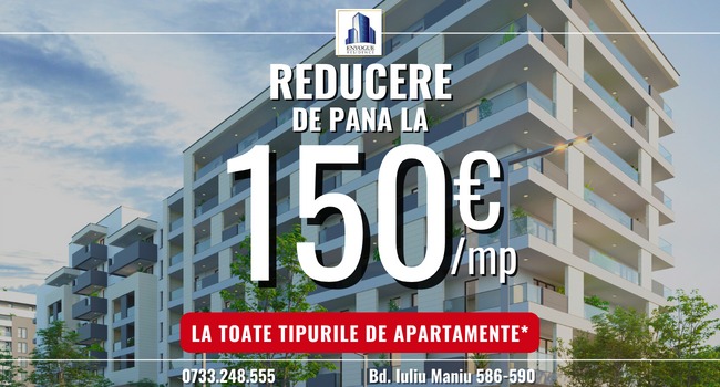 EnVogue Residence, ansamblul cu adăposturi antiatomice, din Bd. Iuliu Maniu, oferă clienților TNI reduceri de până la 150 euro/mp