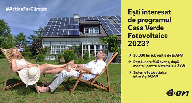 Te invităm la standul E.ON Future Enegy Home din cadrul TNI