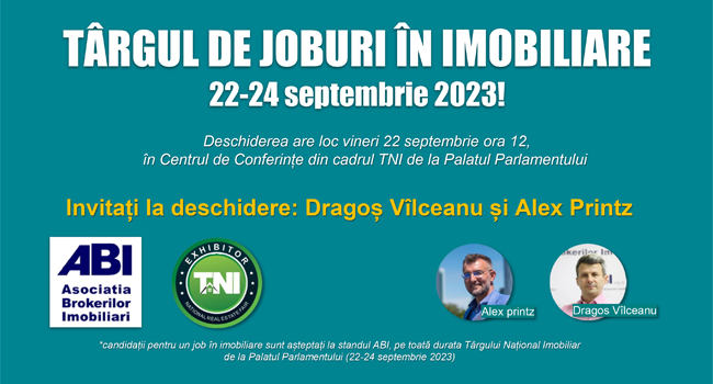 Târgul de Joburi în imobiliare la TNI