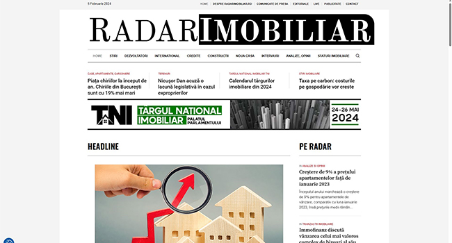 Radar Imobiliar la Targul National Imobiliar 2024