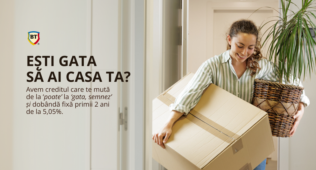 Banca Transilvania te ajută să îți transformi visul imobiliar în realitate în cadrul TNI