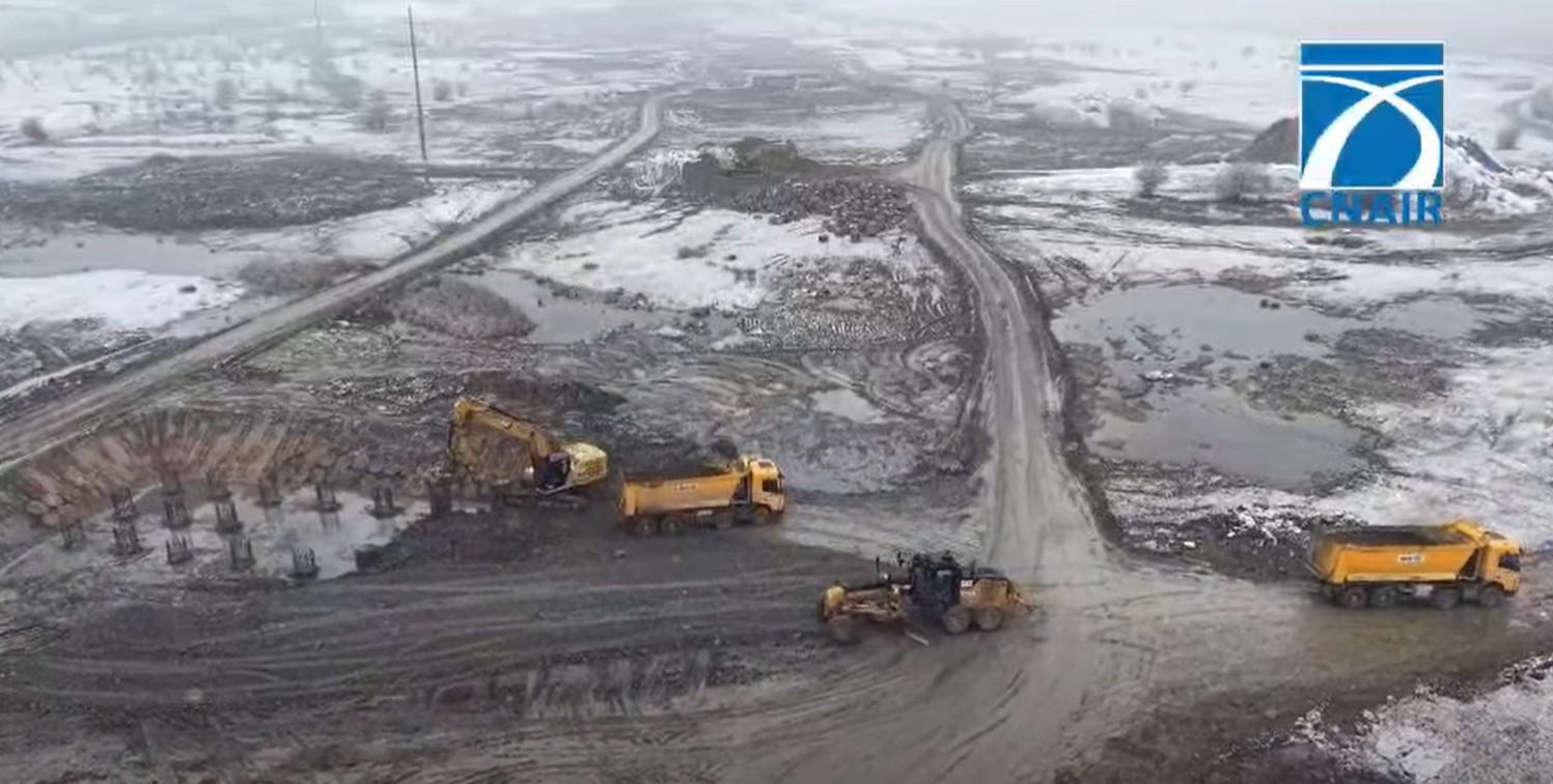 Autostrada A13 Boita – Avrig: Constructorul lucreaza cu 300 de muncitori si 75 de utilaje