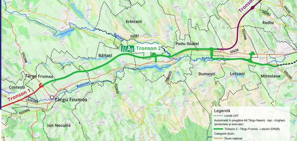 Autostrada A8 Tg Mures- Ungheni: Noua oferte pentru supervizarea lucrarilor pe tronsonul 2