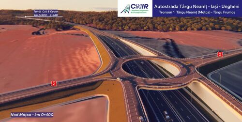 Autostrada A8 Unirii: Ordin de incepere pentru tronsoanele 1 si 3