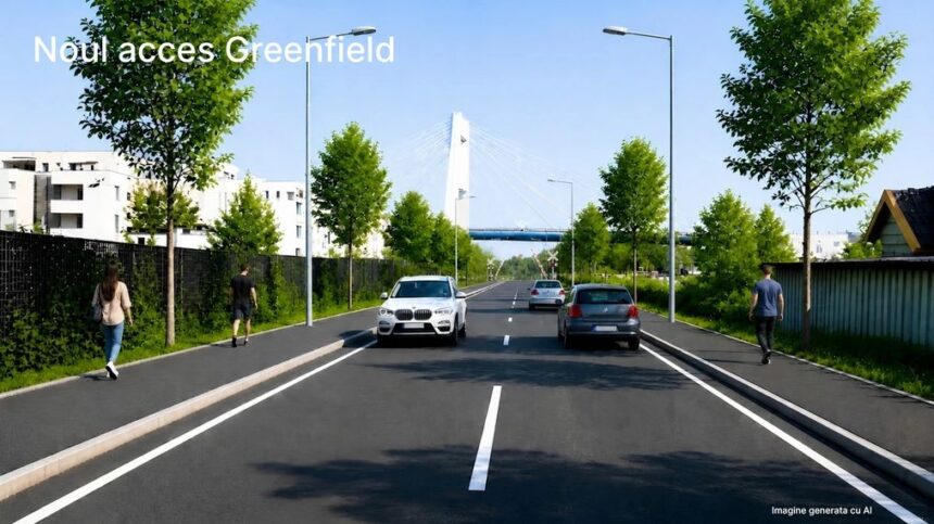 IMPACT Developer & Contractor anunță că a început lucrările de construire la noua cale de acces în cartierul Greenfield Băneasa