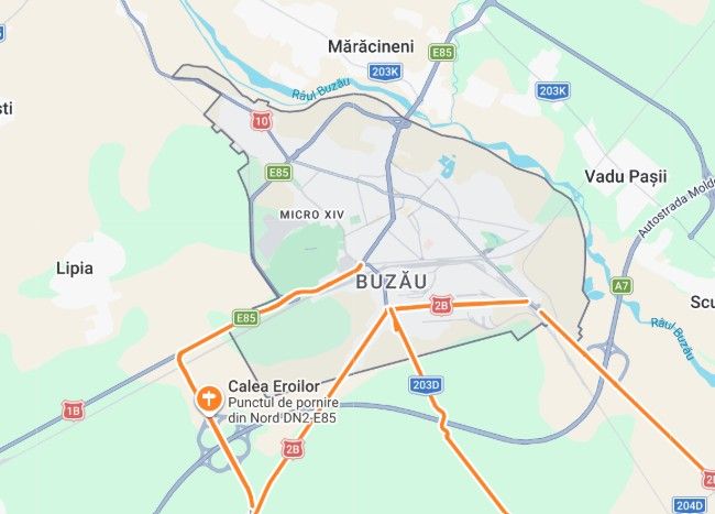 Drumul Orbital, de peste 1 mld lei, care va leaga Buzaul de A7 si drumul expres catre Braila mai face un pas