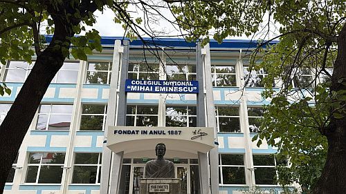 Colegiul National „Mihai Eminescu” din Botosani, reabilitat integral prin PNRR: receptie finala pentru o investitie de 31,3 milioane lei