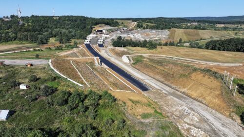 Autostrada A1: Pe lotul Margina-Holdea avansul lucrarilor este consistent